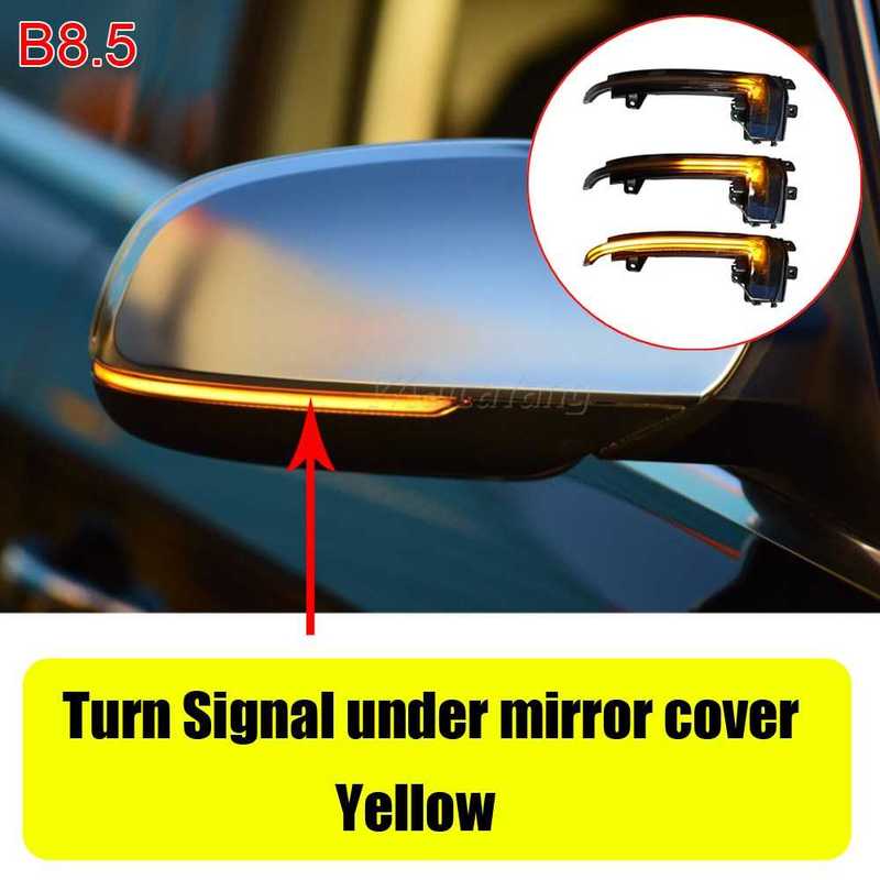 Scroll LED Dynamic Turn Signal Light Side Mirror Flashing Li - 图3