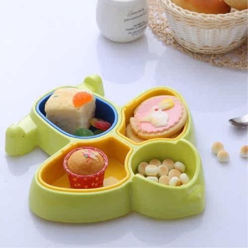 Colorful Bowl Separate Bowl Lunch Box Ware Kids Tray-图0