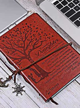 Stationery With String Writing Blank Retro Notepad Travel Gi