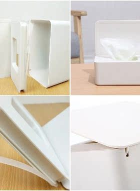 Wipes Tissue Box Dustproof Baby Wipes Case Portable Tissues