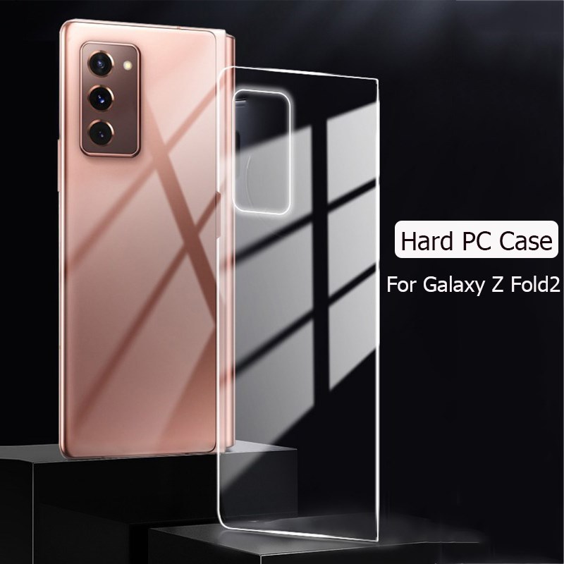 For Samsung Galaxy Z Fold 2 5G Case Transparent Cover For G-图3