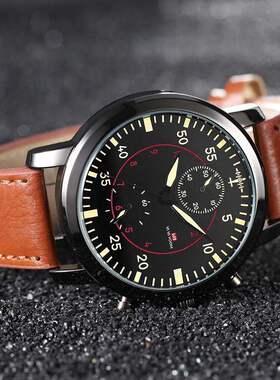 Business casual men's watch quartz watch男士运动防水