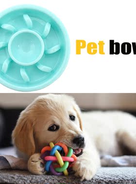 Slow Feeder Insert Turn Almost Any Dog Bowl Slow Eating