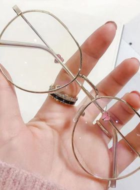 Fashion Anti Blue Light Glasses Women Men Classic Metal Hear