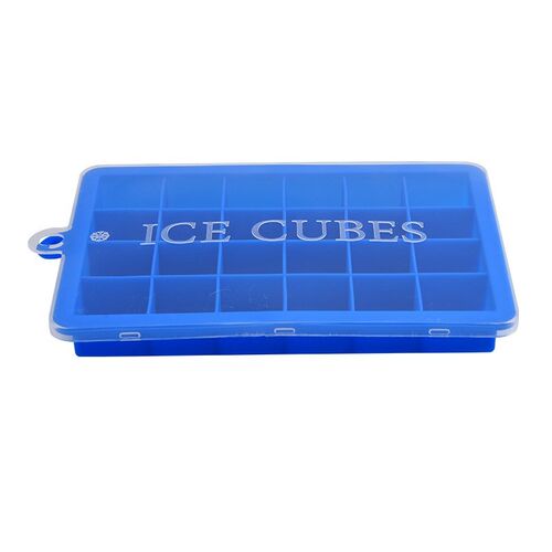 Silicone Ice Cube Maker Trays with Lids for Freezer Icecream - 图1