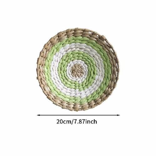 Straw Wall Decoration Living Room Bedroom Durable For Home R - 图3
