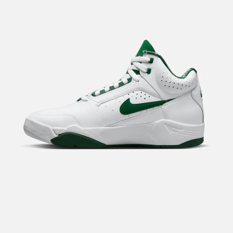 耐克 Nike Air Flight Lite Mid 白绿 中帮 复古篮球鞋DJ2518 103 - 图3