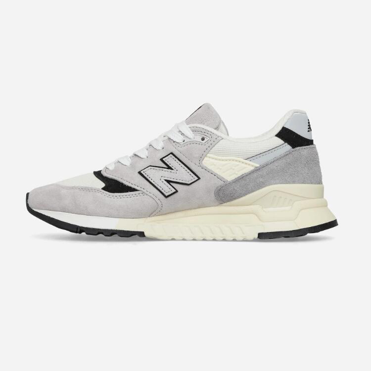 New Balance 998灰色绒面革网布鞋面运动鞋美产 U998GB-图3