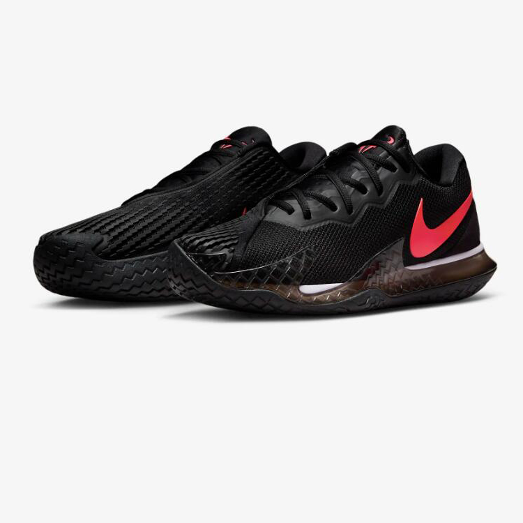 Nike Court Zoom Vapor Cage 4 Rafa黑红 硬地网球鞋 DD1579 003 - 图0