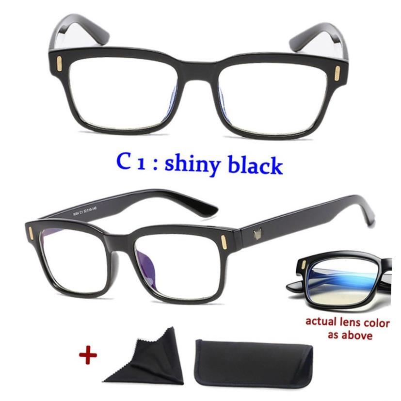 Anti Blue Rays Computer Glasses Men Blue Light Gaming Glass - 图2