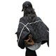 Women's autumn and winter diamond quilted short coat