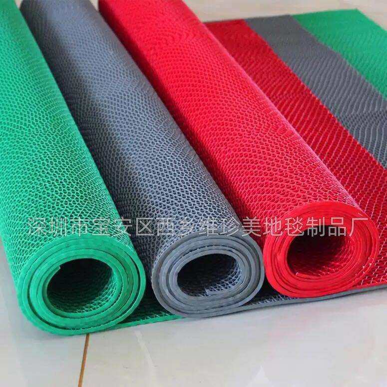 防滑地垫塑料防水PVC卫生间浴室厨房泳池S型镂空网浴室红地毯,淘宝优惠券,粉丝福利购,淘宝优惠卷