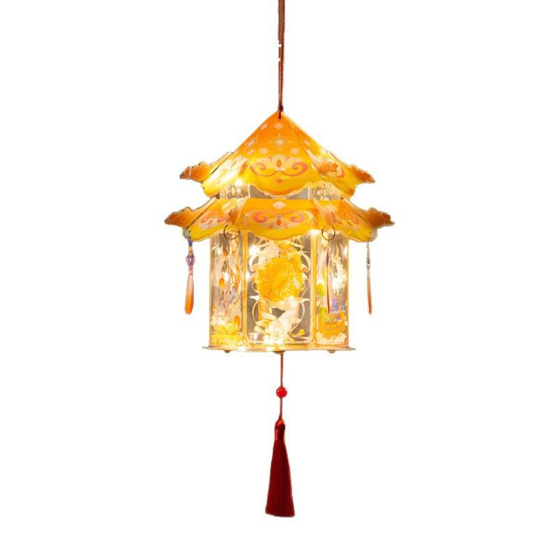 新款元宵节灯笼手工diy材料2026幼儿园儿童手提兔子花灯古风宫灯,淘宝优惠券,粉丝福利购,淘宝优惠卷