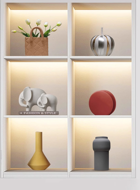 侘寂风奶油风陶瓷摆件酒柜书柜客厅书房酒店样板间软装新房装饰