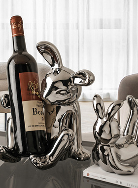 陶瓷酒杯酒架轻奢高档酒柜