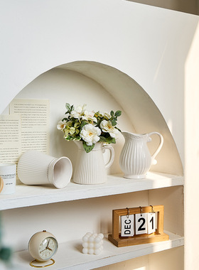 陶瓷花插INS风简约客厅花店