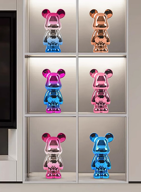 bearbrick1000%积木亚克力