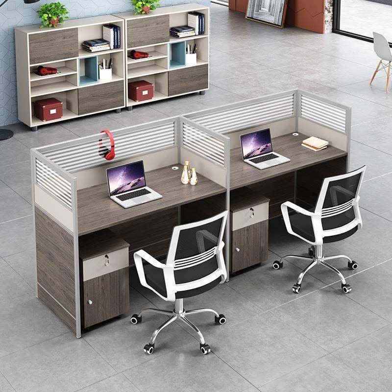 职员办公室桌椅组合家具卡简座3524双员工电脑桌风约现代6人单屏,淘宝优惠券,粉丝福利购,淘宝优惠卷