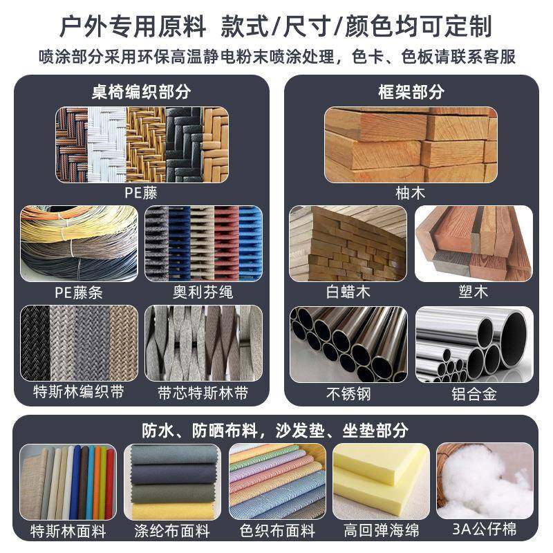 户外桌庭休闲1020（4+阳台PE藤编桌椅咖院啡椅厅奶茶室外店花园藤,淘宝优惠券,粉丝福利购,淘宝优惠卷