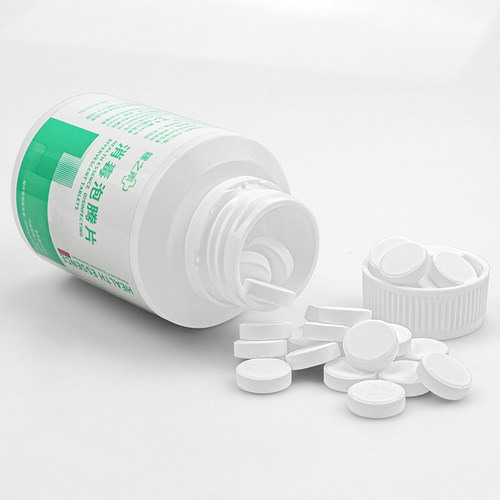 健之素含氯消毒泡腾片消毒液家用幼儿园杀菌衣物漂白1.5克100片装 - 图2