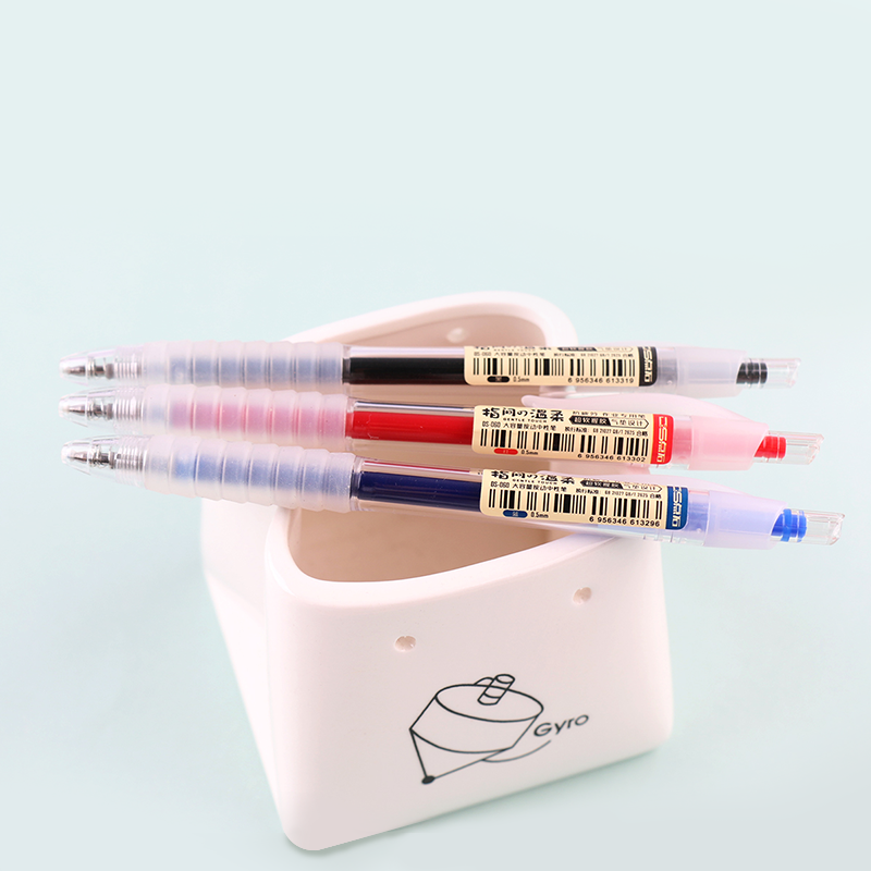 Gently press the fingertips of Midas gel pen with large capacity