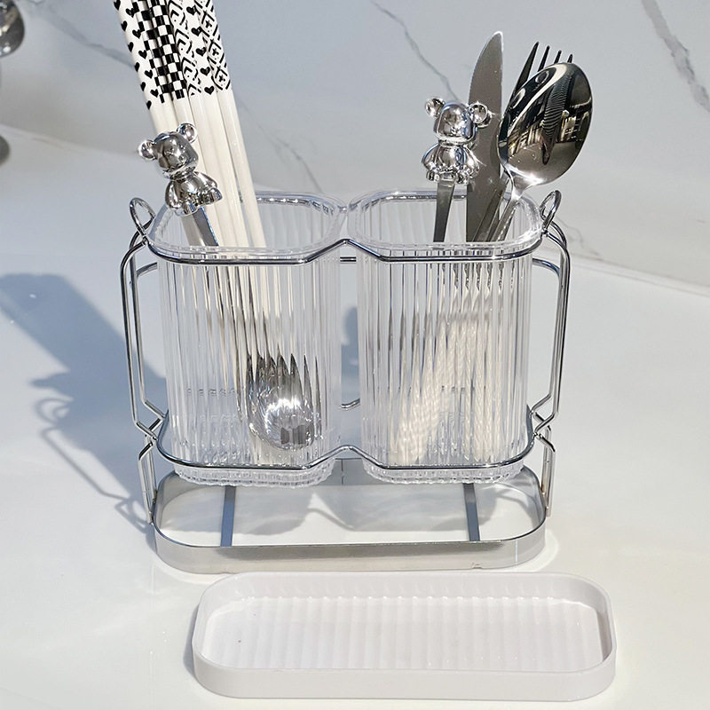 Nordic light luxury drain chopstick holder kitchen