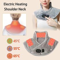 Electric Heated Shoulder Massager USB Heating Pad Wrap For N