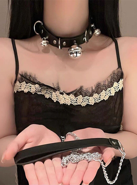 大铃铛项圈女choker项链颈圈