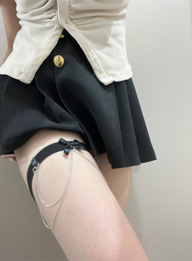 欧美风腿链性感辣妹水钻流苏