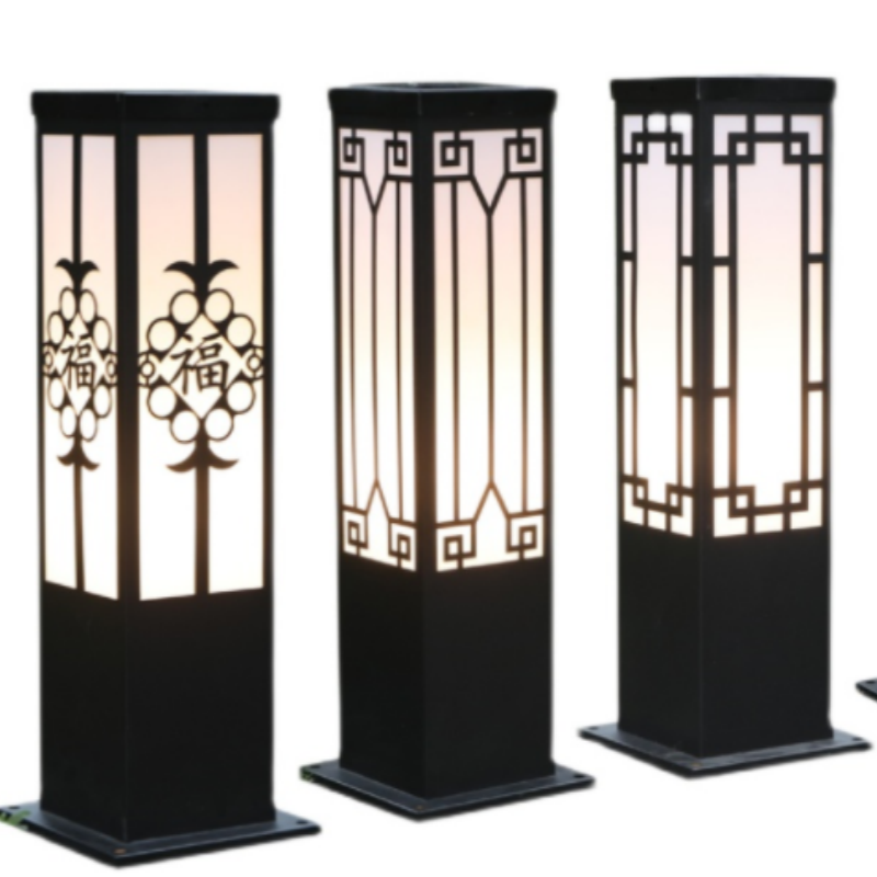 户外草坪灯花园小区新中式家用防水防锈简约太阳能,淘宝优惠券,粉丝福利购,淘宝优惠卷