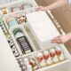 Drawer storage box Cosmetic lipstick finishing box Retractable built-in separation dressing table Debris separation N96