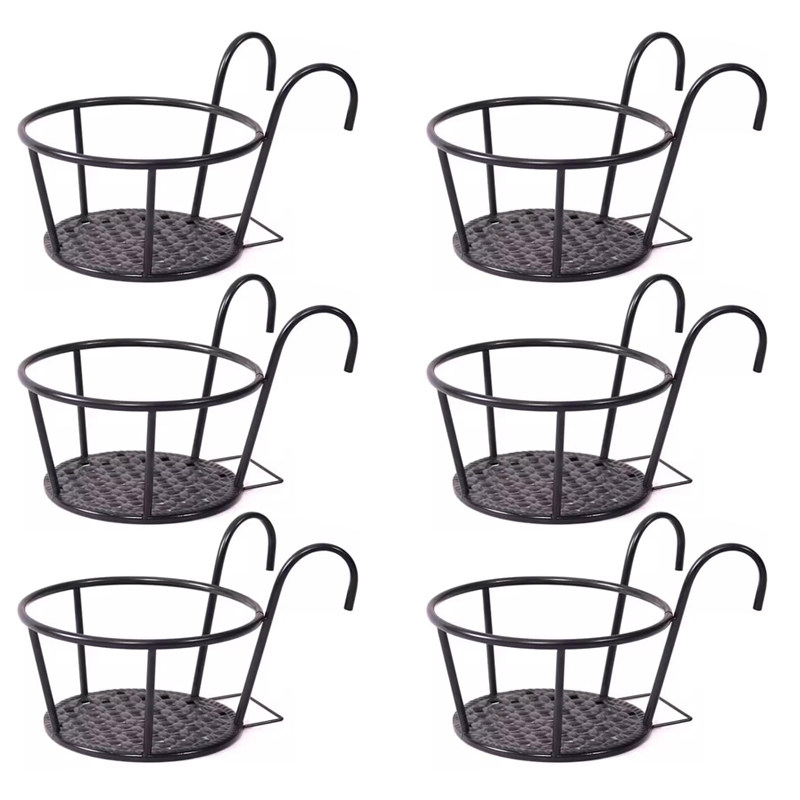 特价阳台花盆架铁艺花架栏杆悬挂置物架窗台挂架护栏多肉花架子,淘宝优惠券,粉丝福利购,淘宝优惠卷