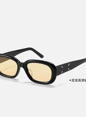 【清仓处理】张凌he同款GM板材方框墨镜女防紫外线高级感太阳镜男