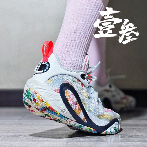 李宁 DLO1 拉塞尔一代男子轻量高回弹缓震支撑低帮篮球鞋 - 图2