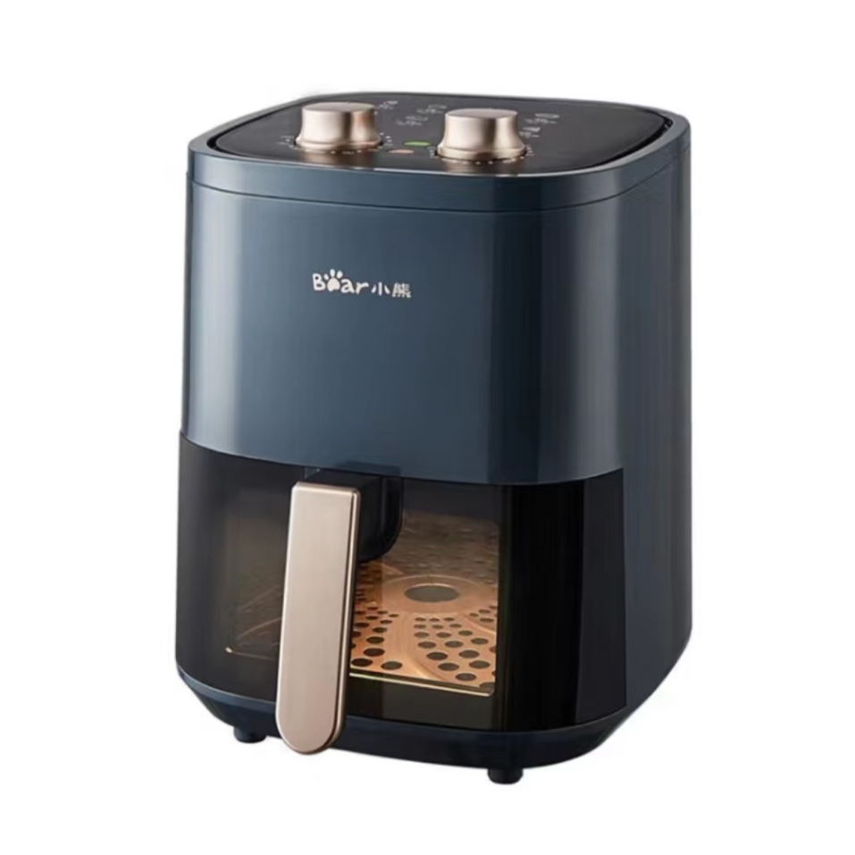 小熊空气炸锅4.5L可视炸篮1200W蒸汽湿烤礼品赠品抽奖QZG-E12Z6 - 图3