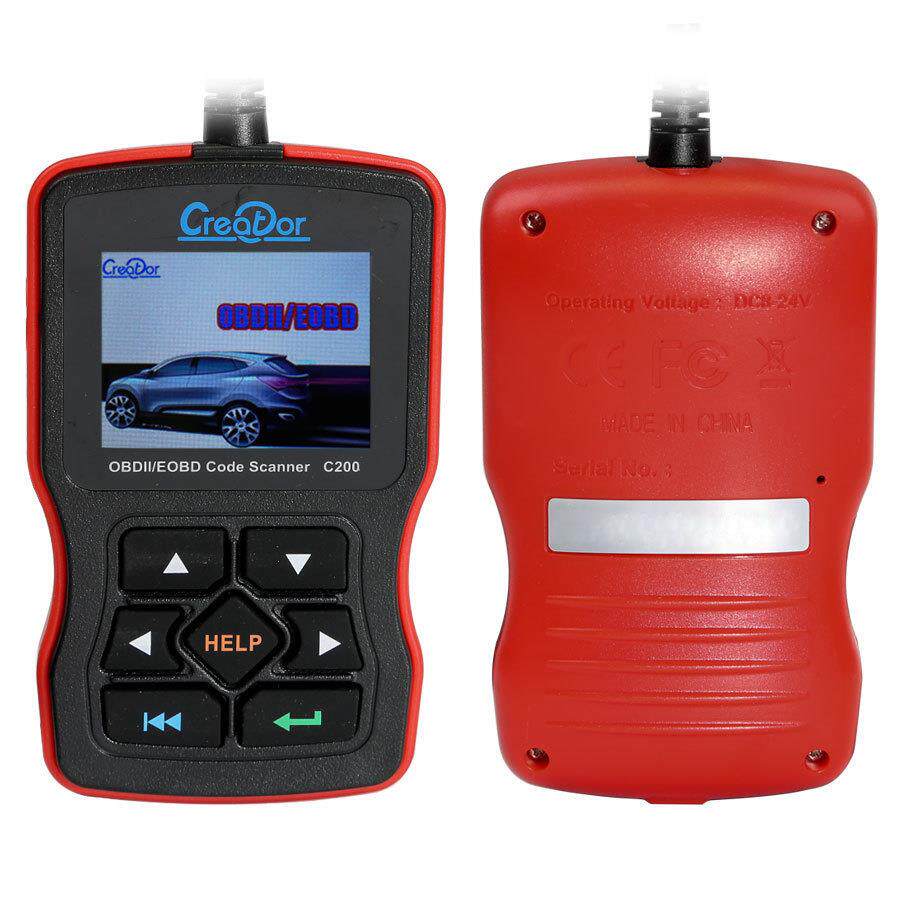 CreatorC200OBD2Scanner多语言汽车故障诊断仪故障灯灯清除 - 图2