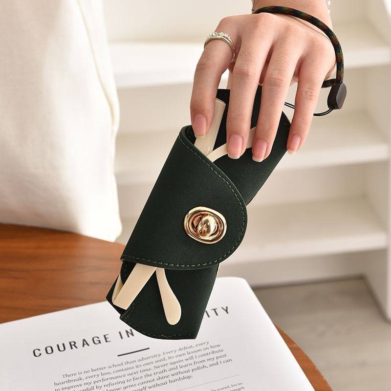 新款时尚翻毛皮质感便携抗压防摔眼镜袋太阳镜墨镜收纳眼镜保护套,淘宝优惠券,粉丝福利购,淘宝优惠卷