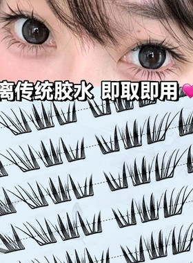 懒懒猫咪新品上睫毛爆款新手单簇