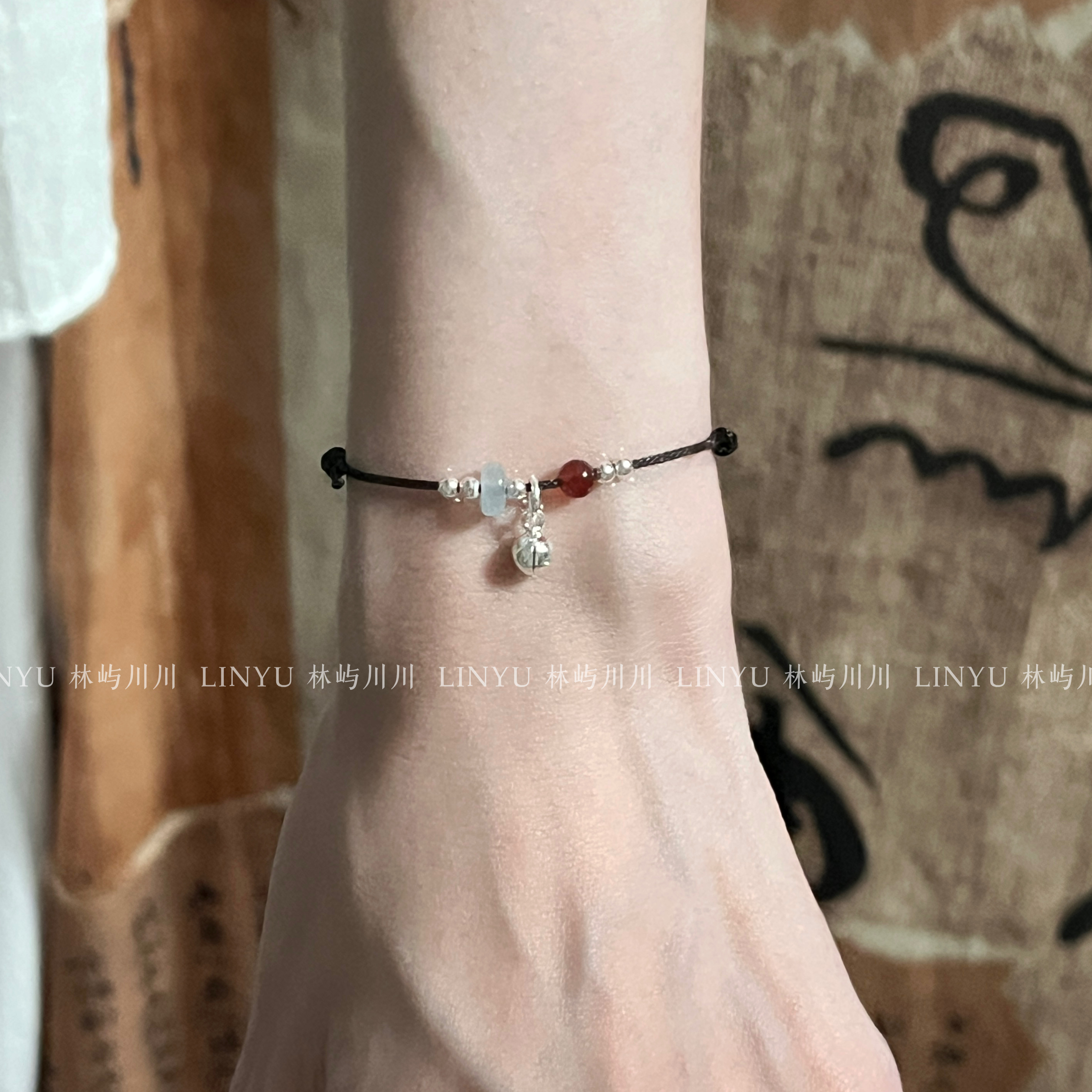 林屿「和风颂」S925银铃铛手绳红绳 新中式闺蜜送礼情侣,淘宝优惠券,粉丝福利购,淘宝优惠卷
