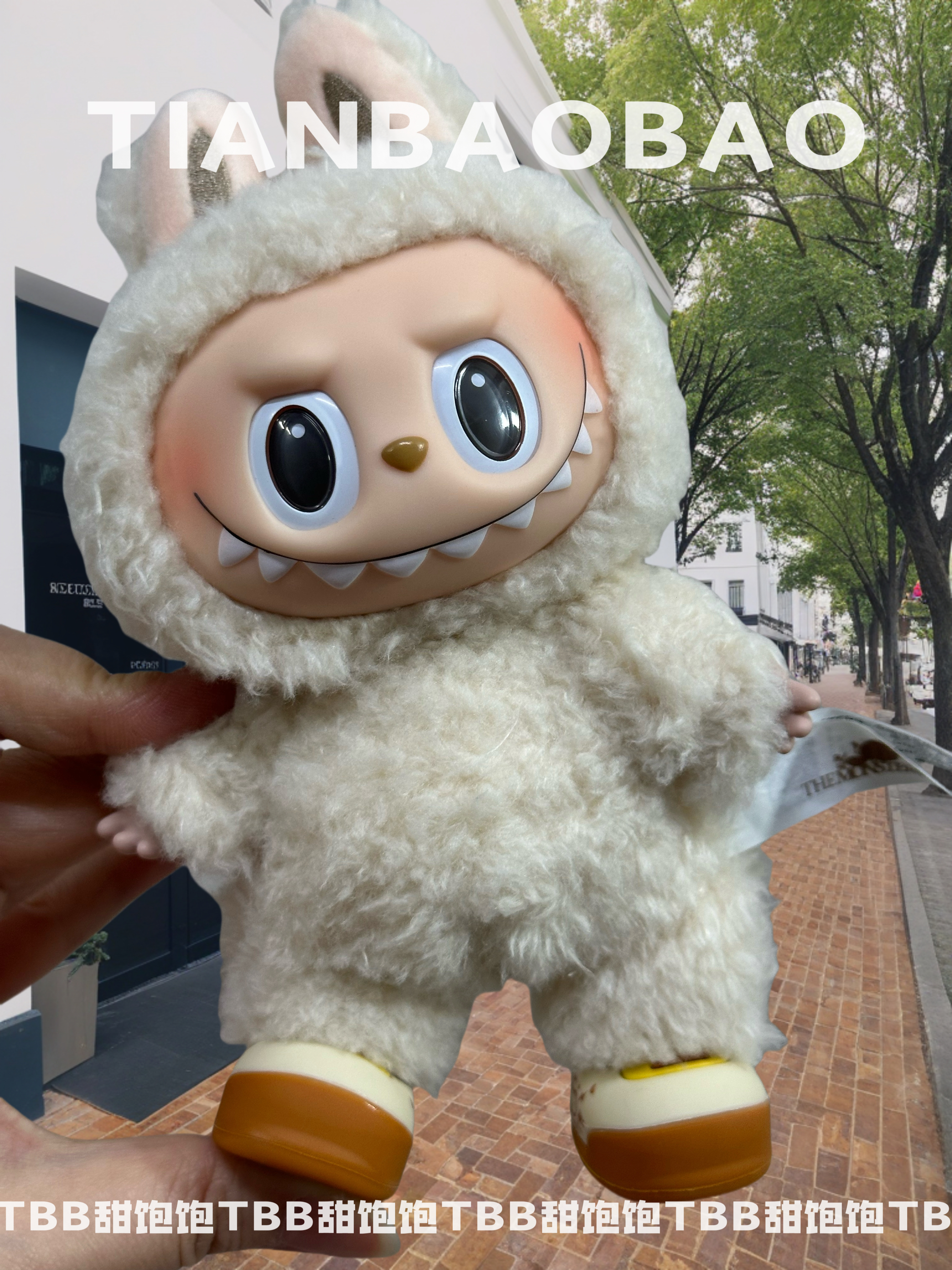 【现货】10cm学步鞋娃用鞋子bjd水壶ob11挂饰拉布布周可可娃鞋 - 图0