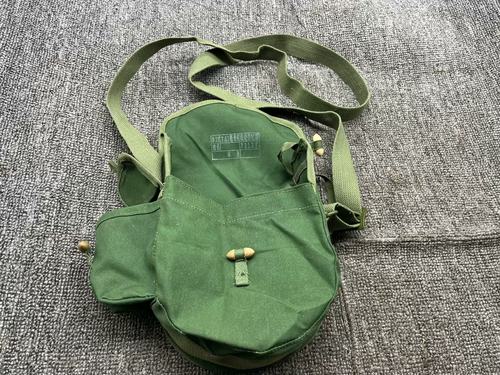 保真老货80年代八壹鼓挎包56式通用包AK鼓帆布包苏联RPD解放包 - 图0