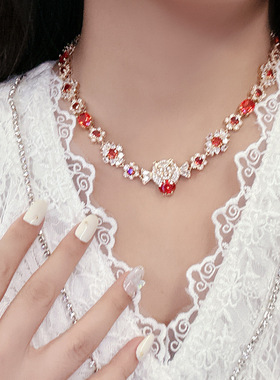 JUACC铜铜红宝石狮子头女