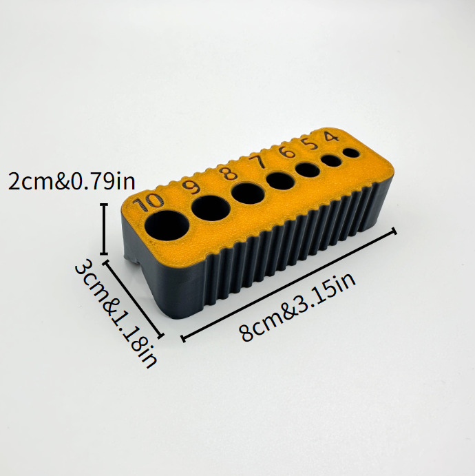 圆管打孔定位器专业钻孔高精度圆孔定位辅助4mm到10mm钻头导向器 - 图1