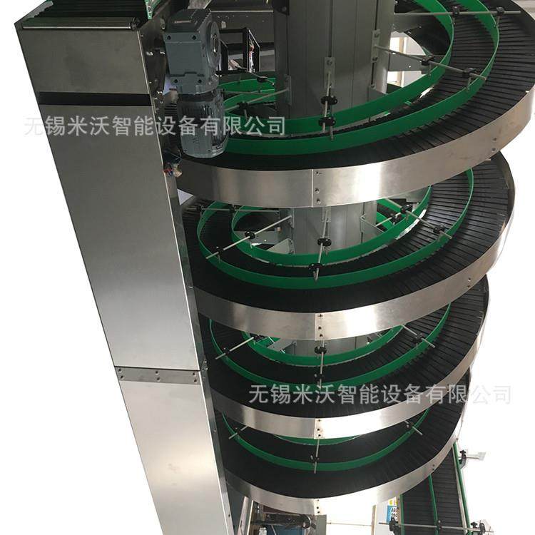 动力生产线后包装线螺旋输送机 纸箱升降机 旋转提升机纸箱周转筐,淘宝优惠券,粉丝福利购,淘宝优惠卷