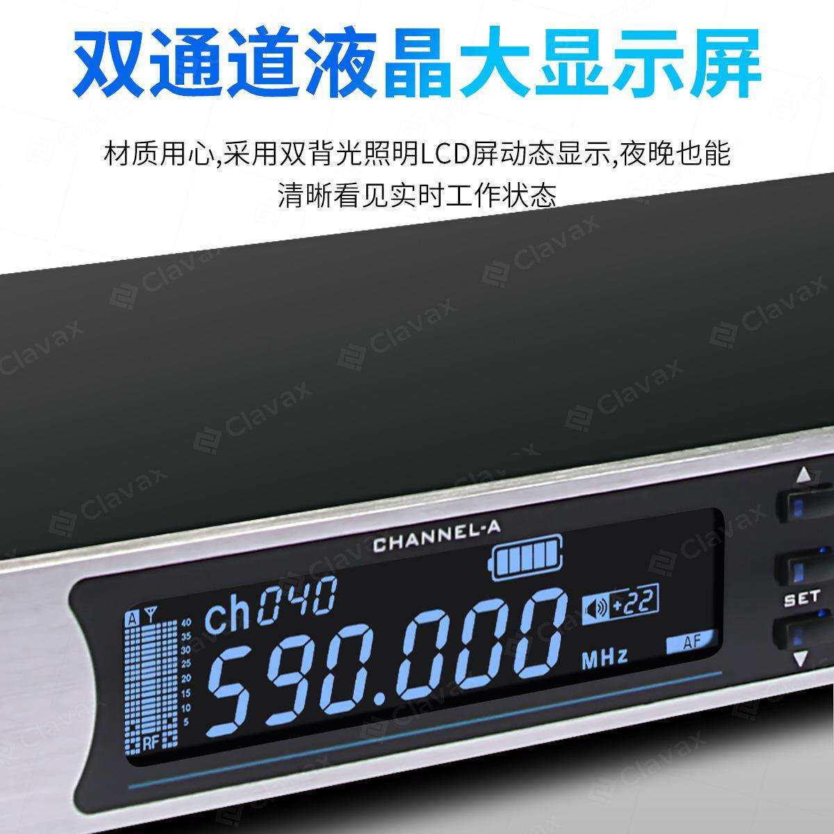 卡莱声无线麦克风一拖二舞台演出会议演讲直播KTV真分集调频话筒,淘宝优惠券,粉丝福利购,淘宝优惠卷