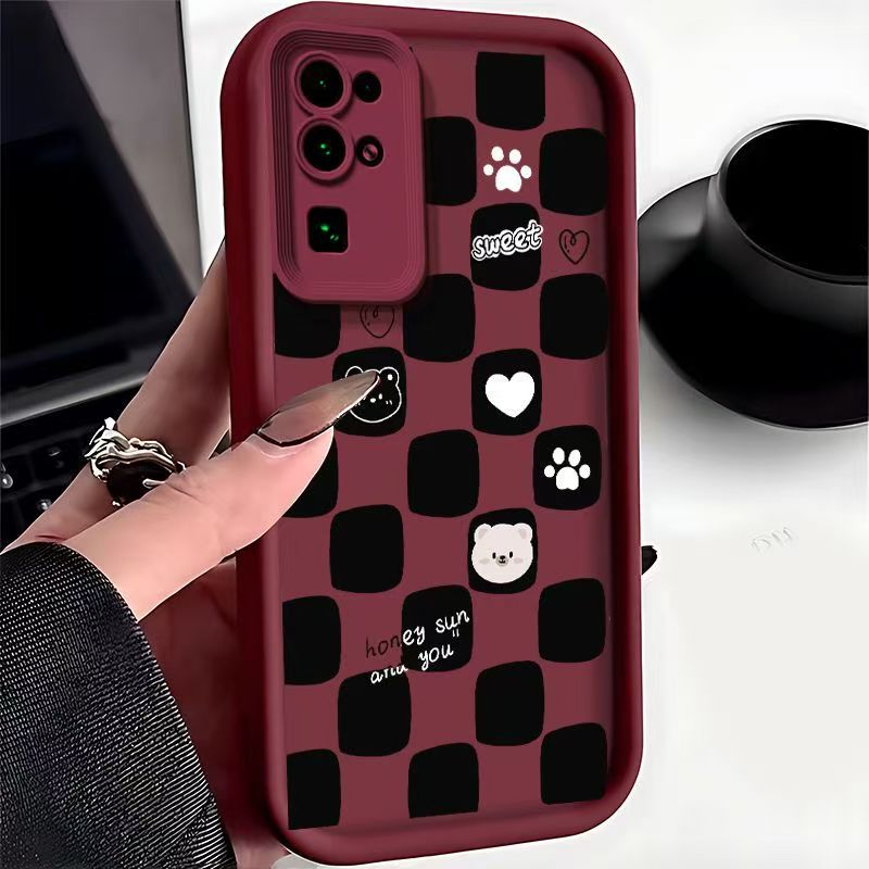 适用华为荣耀30青春版手机壳30lite软硅胶honor30保护套5g镜头全包防摔荣誉30s个性创意30pro卡通h0n0r30女款 - 图1