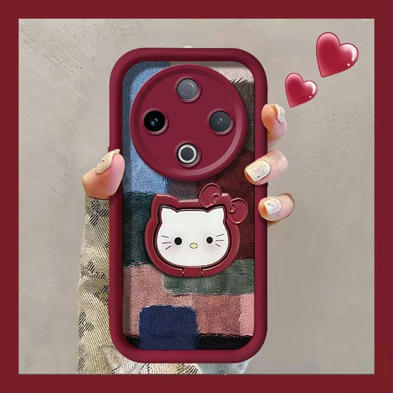 vivo y500手机壳v2506a软硅胶vlvoy500保护套5g镜头全包防摔viv0y500个性创意vivo丫500卡通voviy500磨砂女款 - 图2