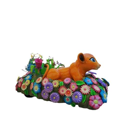 中秋春节元宵节巡游彩车制作大型彩车节庆彩车游乐园主题花车 - 图3