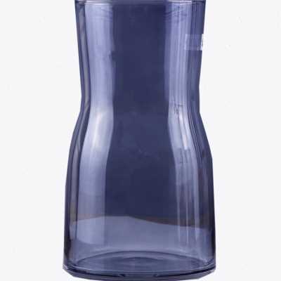 简约彩色小清晰玻璃透明花瓶插花摆件客厅创意水培家居装饰干花 - 图1