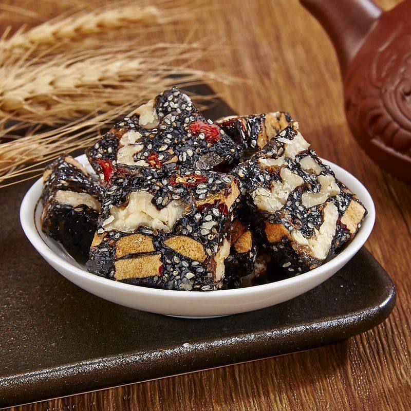 红枣枸杞黑芝麻核桃软糕切糕零食独立包装枸杞核桃糕传统黑芝麻片,淘宝优惠券,粉丝福利购,淘宝优惠卷